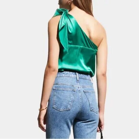 Cinq a Sept NWT Maeve top Jade Size XL $325 - Picture 4 of 11